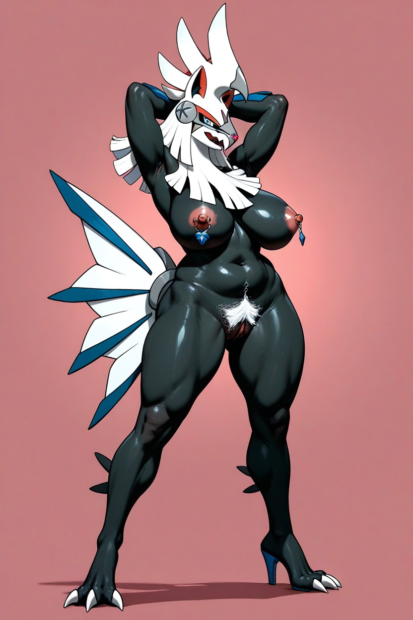 Female Silvally, Nude, 25+ 퍼리 AI 야짤