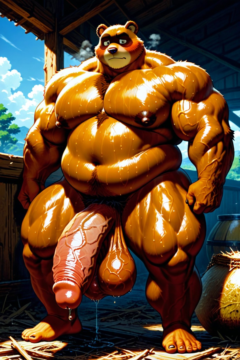 Beautiful Eyes, Fat Pecs, Thick AI兽人黄片