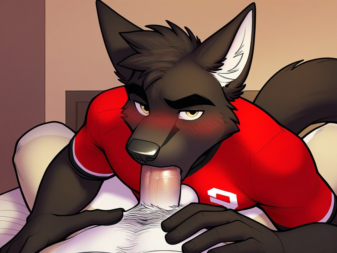 Tired Face , Medium, Skinny Furry AI Porn