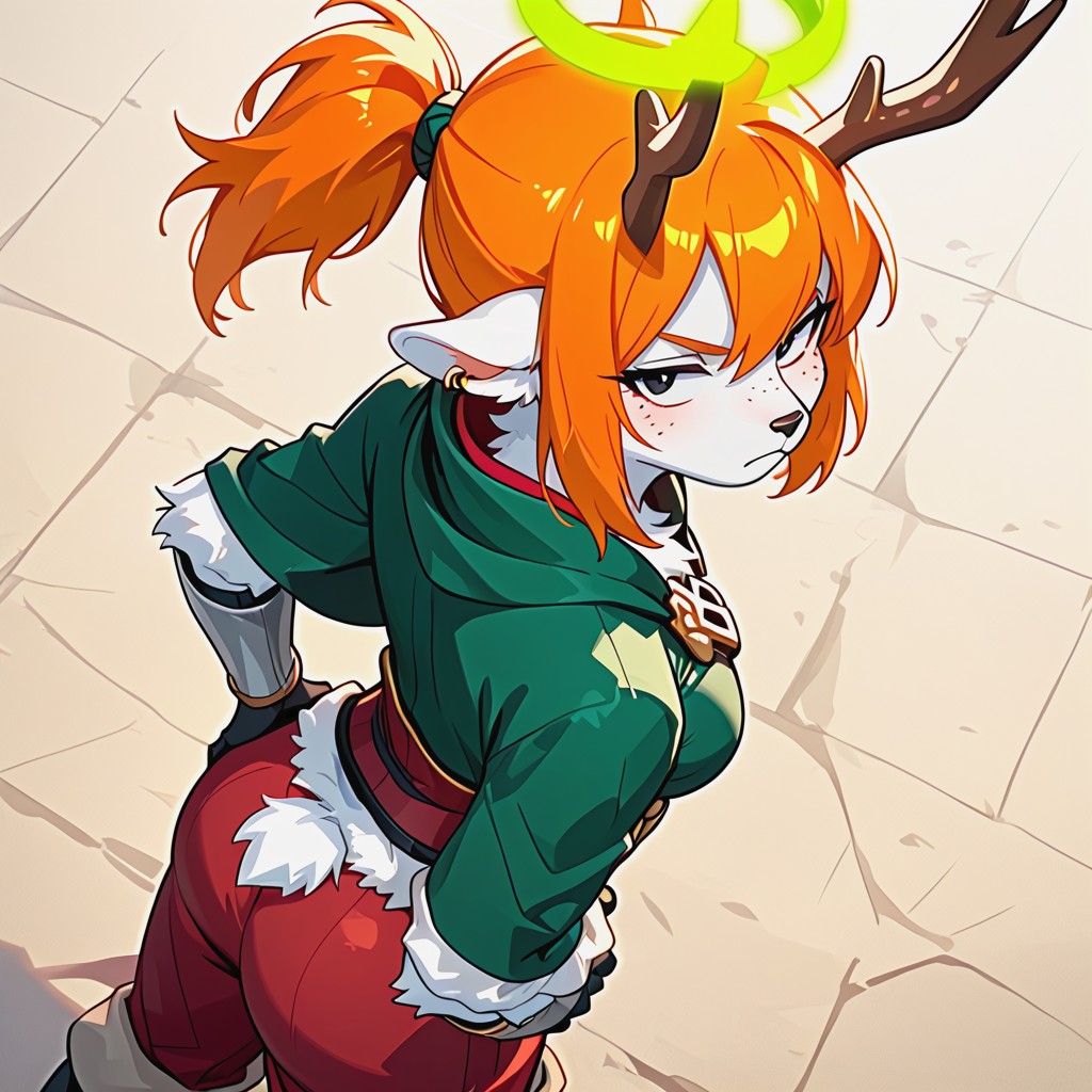 Race From Videogame Atlyss, Perfect Anatomy, View Focused On Side Furry AI Porn