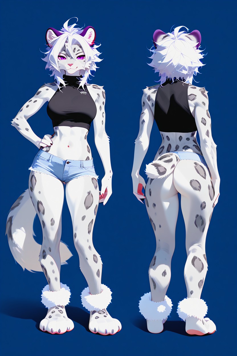 White Hair, Hair, 18+ Furry IA