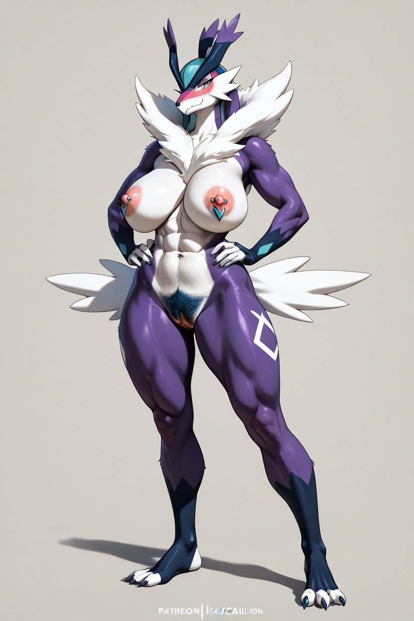 18+, Big Natural Breasts, 运动型 AI兽人黄片