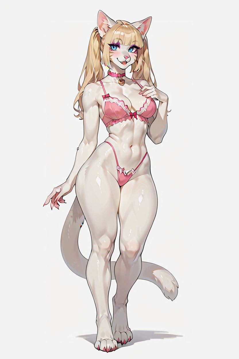 Furry, 18+, White Tail Furry AI Porn