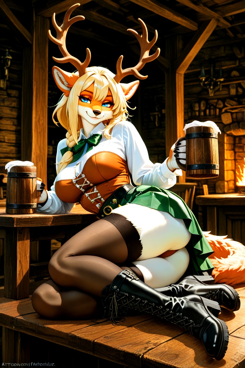 Thigh High Stockings, 正常, 正常 AI獸人黃片