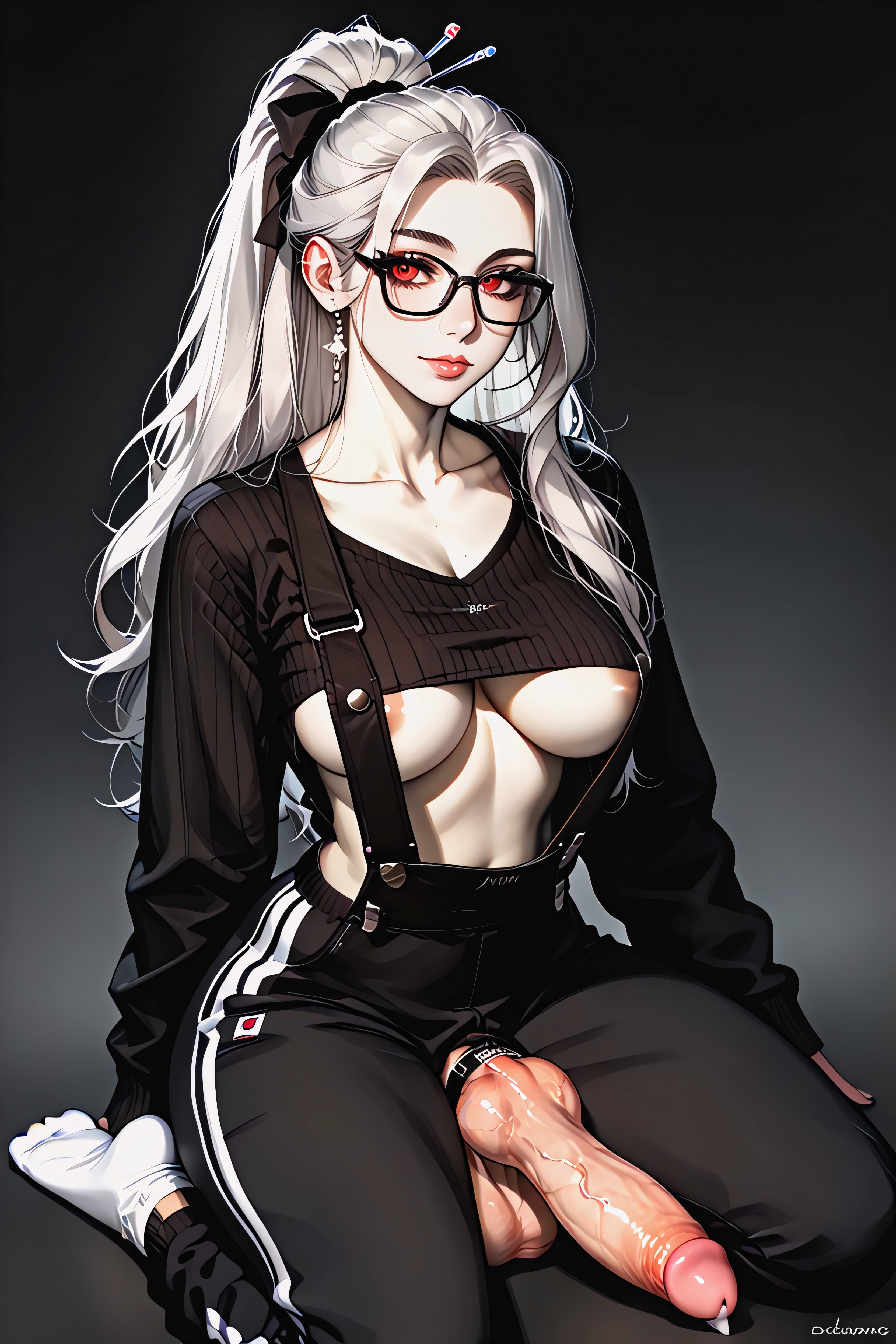Long Length, Inverted Nipple, Smooth Body Furry AI Porn