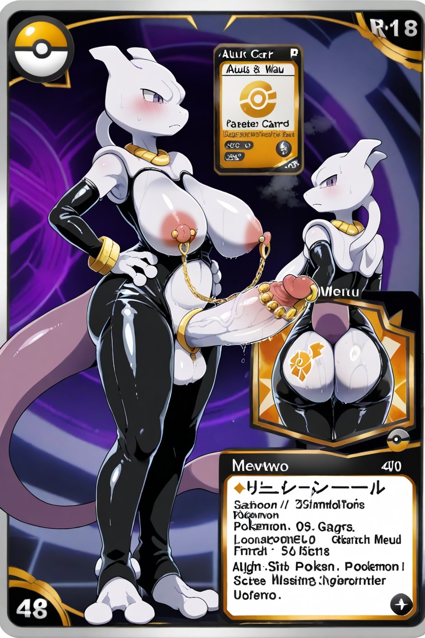 English Text, Natural Breast, Butt Out Furry AI Porn
