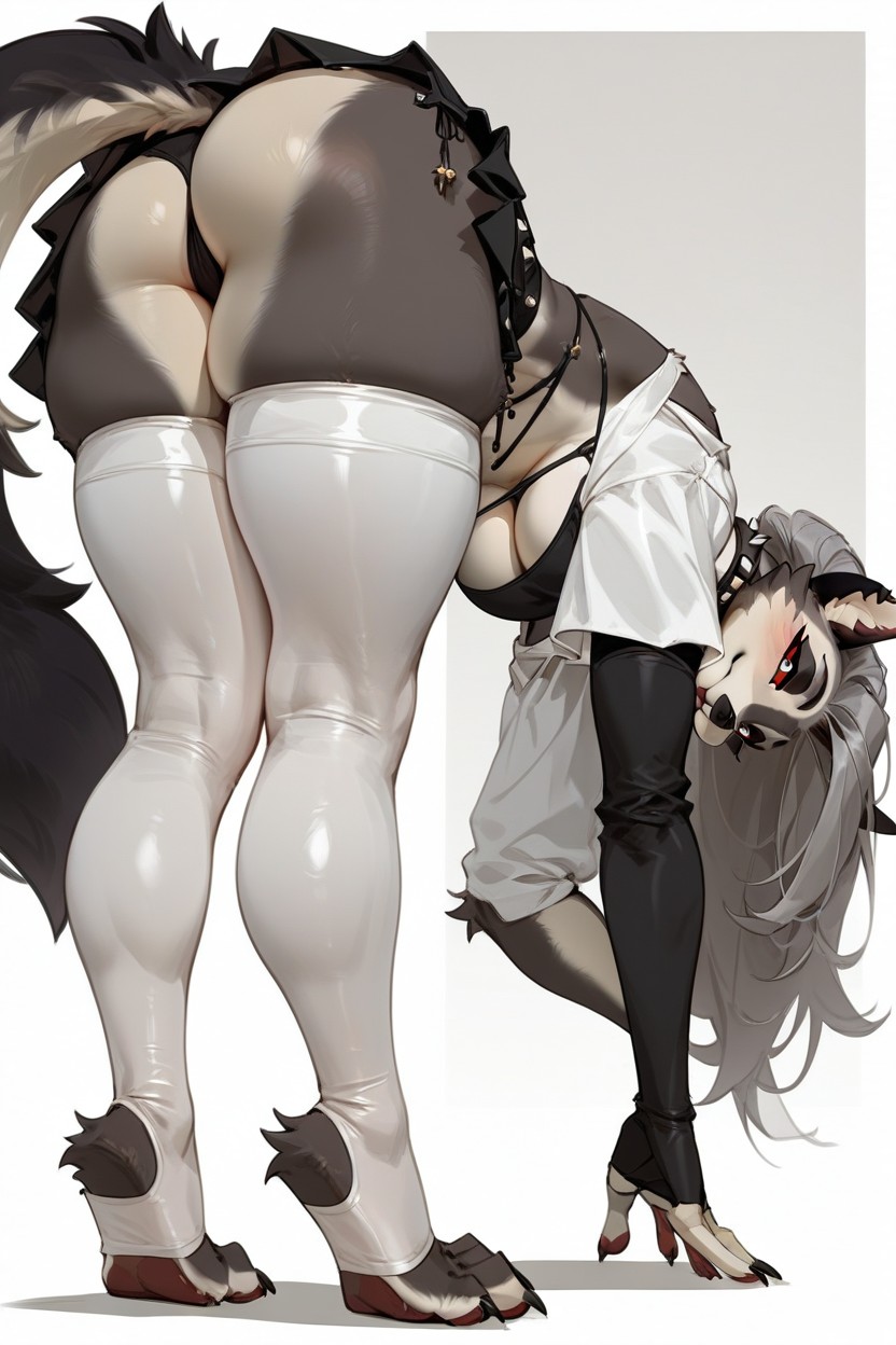 Miniskirt, 女性化, 正常 AI獸人黃片
