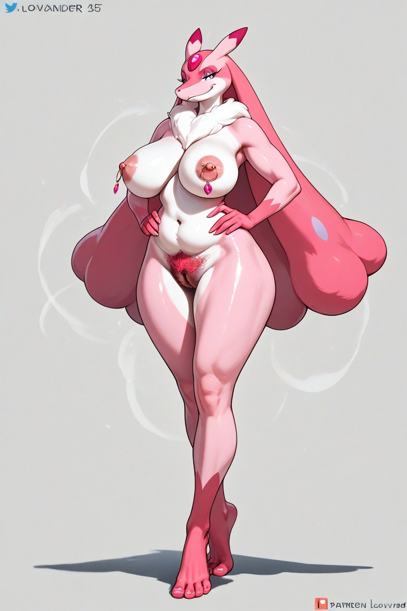 Full Body, Side View, 25+ 퍼리 AI 포르노