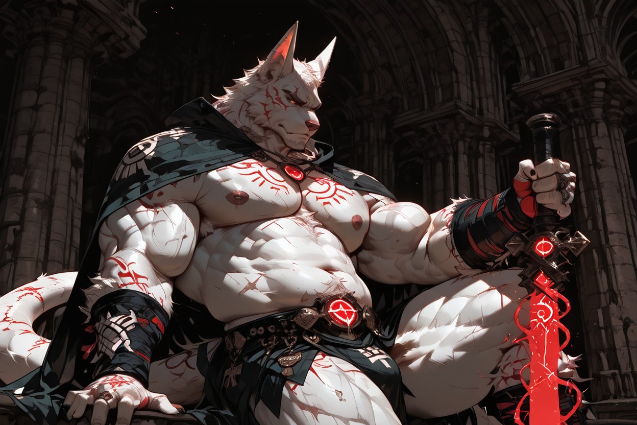 Newest, Highly Detailed, Pink Penis Furry AI Porn