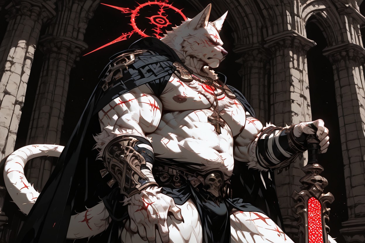 Absolute Chaos, Holding, Color Lines Blending Together AI兽人黄片