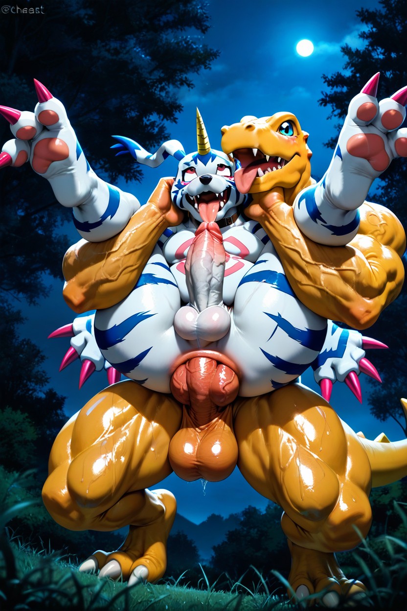 Cross Eyed, 25+, Accurate Digimon Details Furry AI Porn
