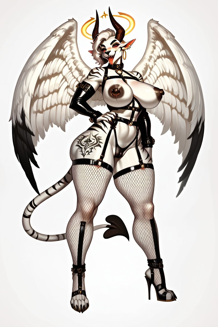 Black Mascara, Black Sharp Claws, Black Pussy Pornografia peluda com IA