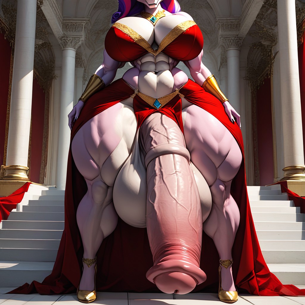 Futanari, Toned Abs, フタナリ ファーリーAIポルノ