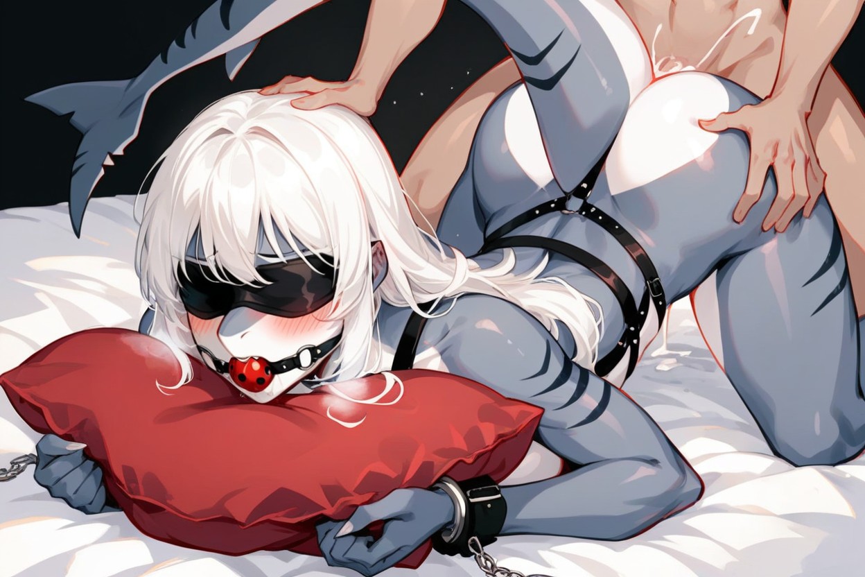 White Hair, On, Rounded Ass AI兽人黄片