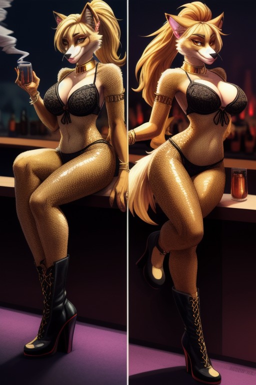 Mistress, Night, Model Furry AI Porn
