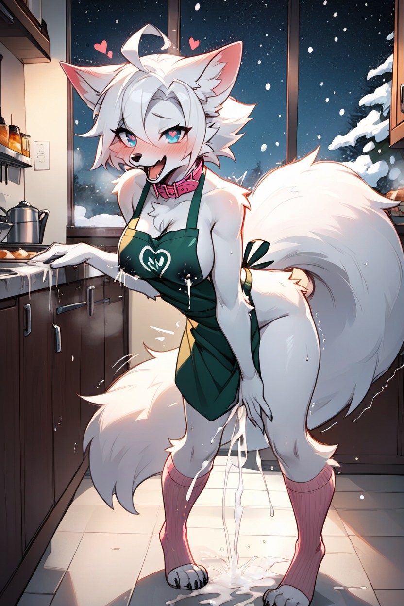 Perfect Anatomy, Front View, Paws Furry AI Porn