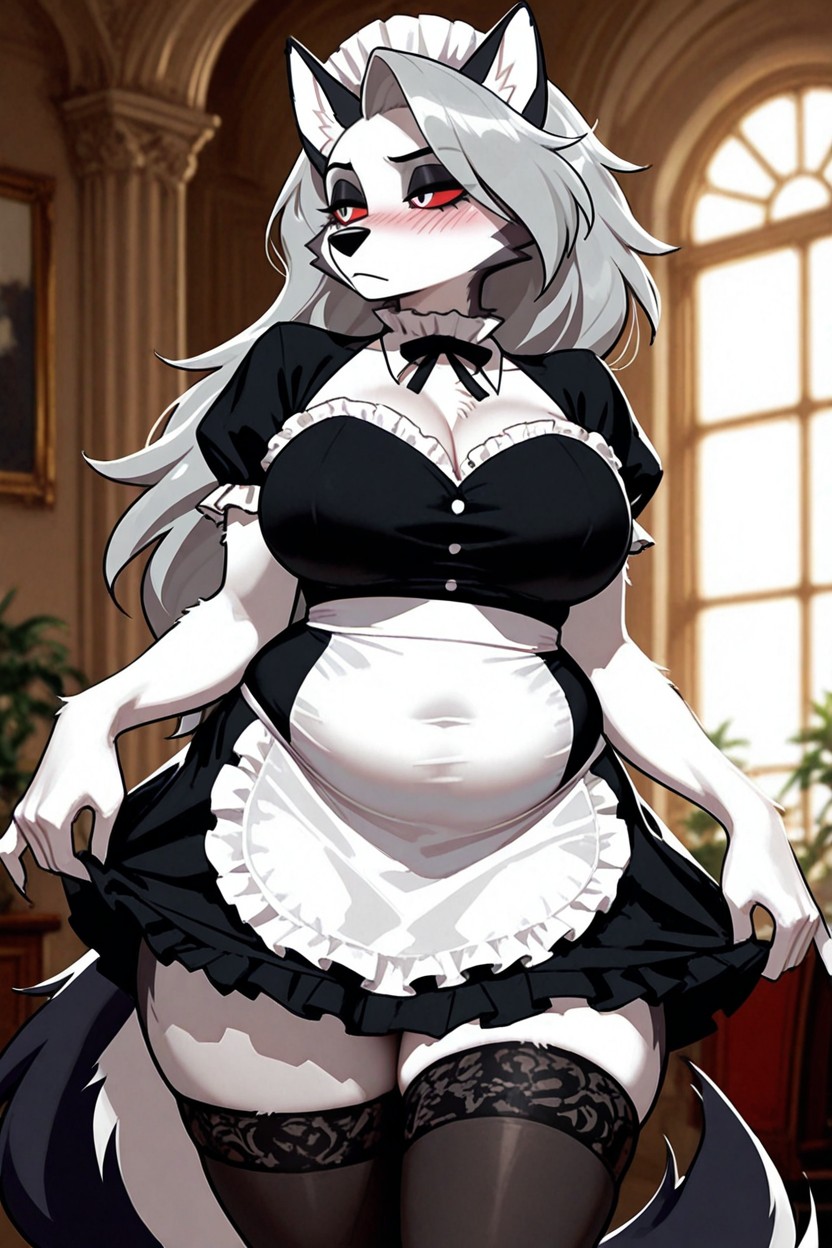 Black Eyeshadow, Ultra Hd, Grainy Furry AI Porn