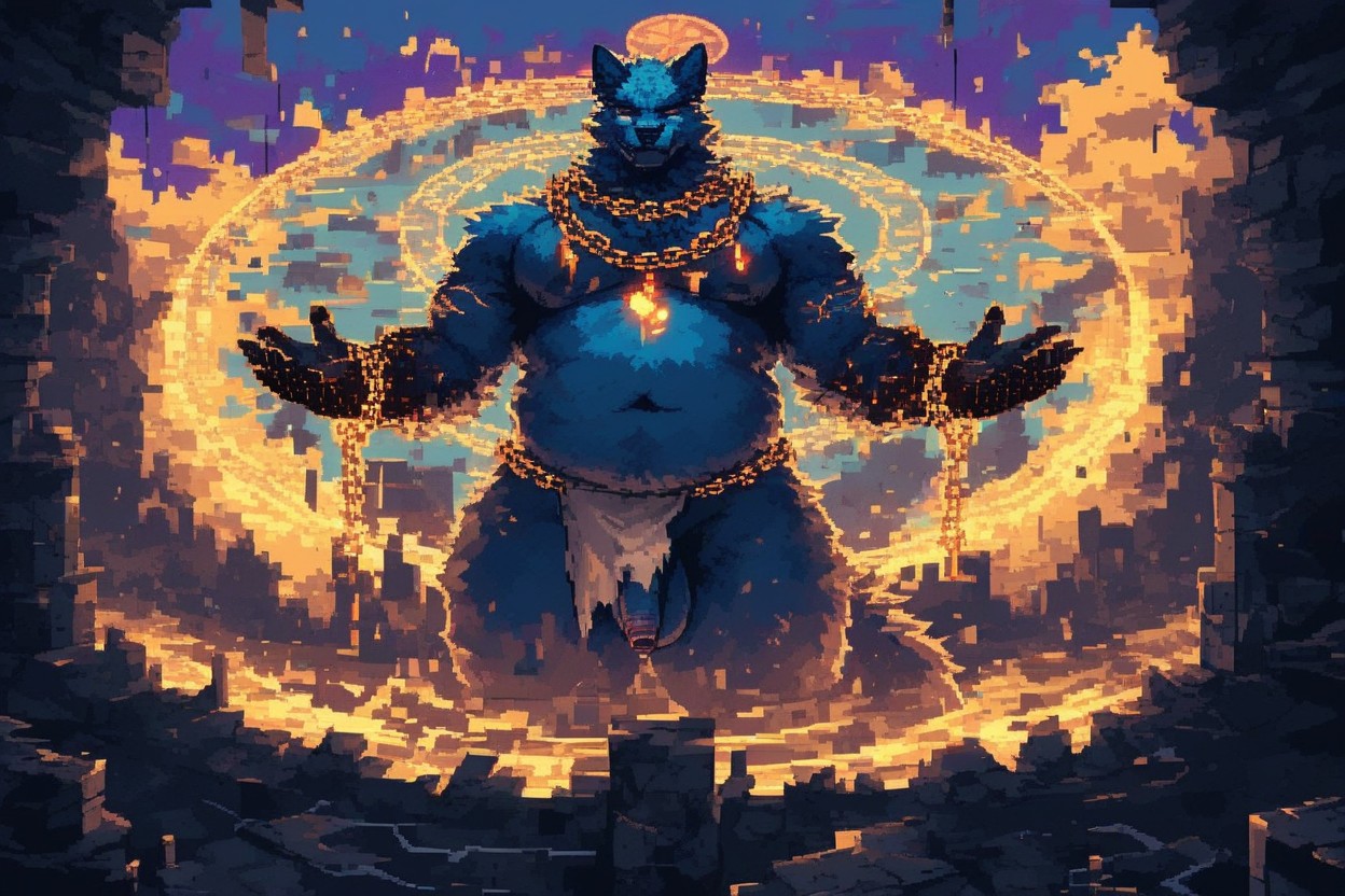 Torn Waist Cloth, Thick Neck Fur, High Resolution AI獸人黃片