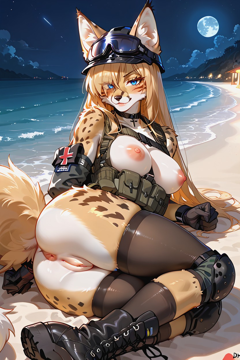 Tactical Vest, Beach, Special AI獸人黃片