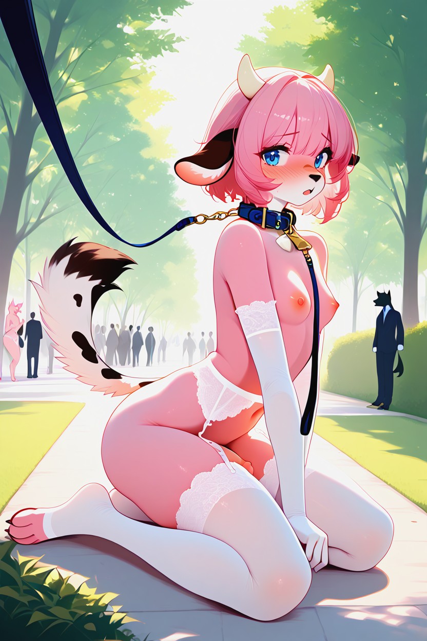 Stockings, マイクロペニス, Lingerie ファーリーAIポルノ