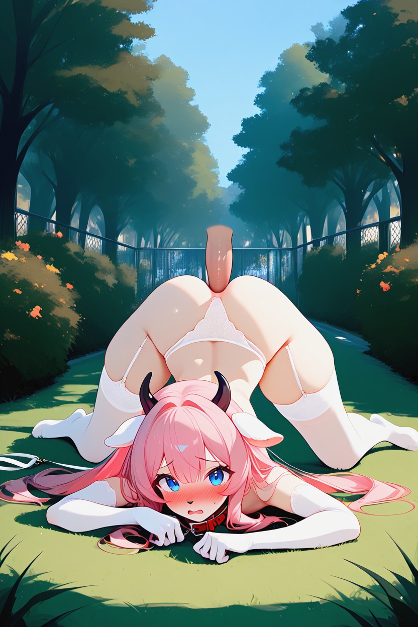 Public Park, Leash, Thighs AI獸人黃片