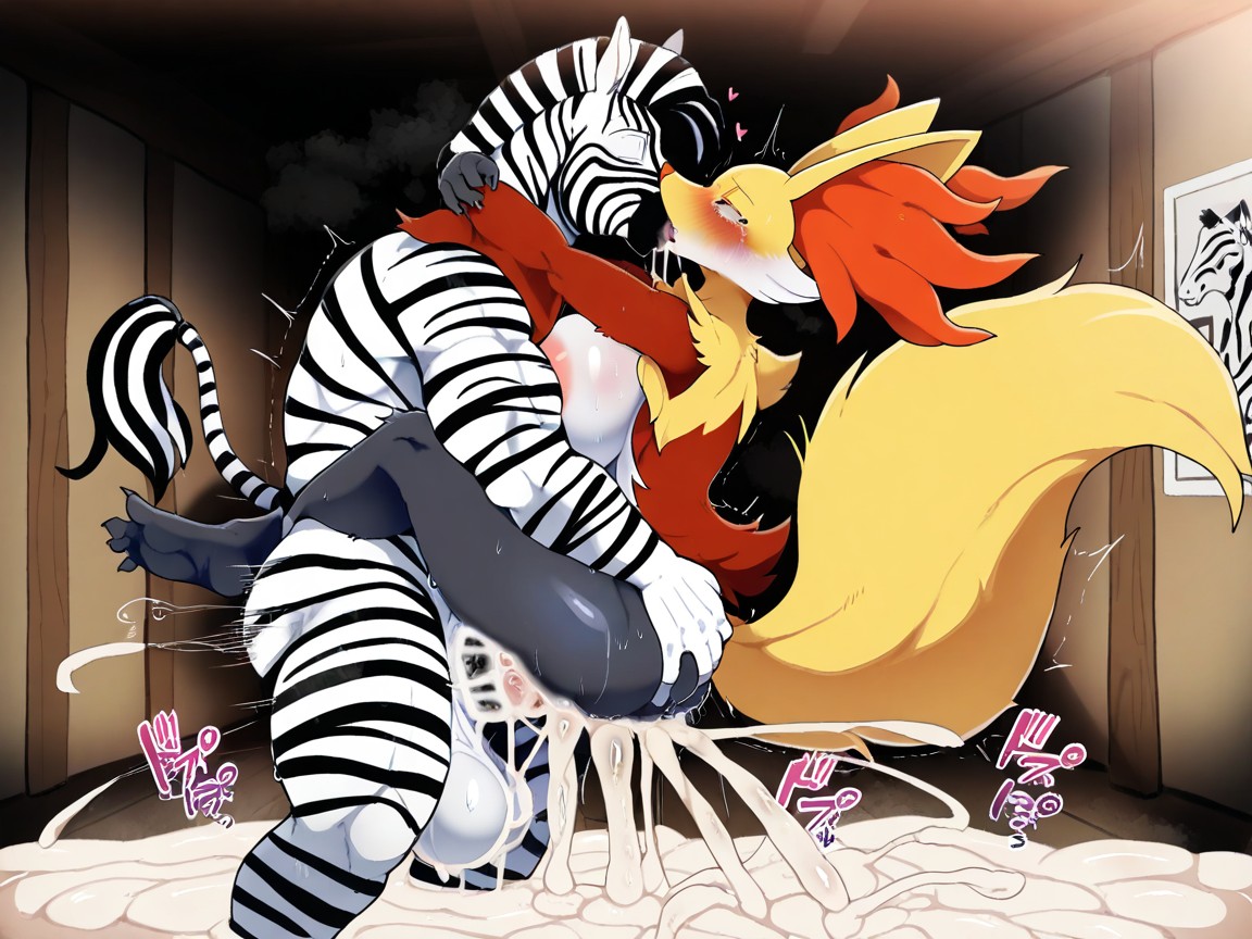 Arms Tied Behind Back, Moaning, Leash AI獸人黃片