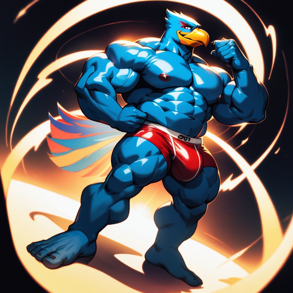 Huge Genitals, Barazoku, 25+ Furry AI Porn