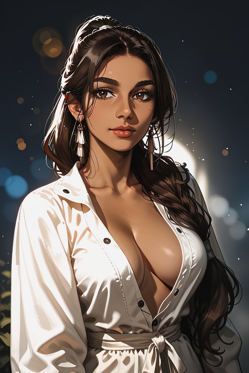 Photography Style With Anime Rendering, Modest, Vista Frontal Furry IA