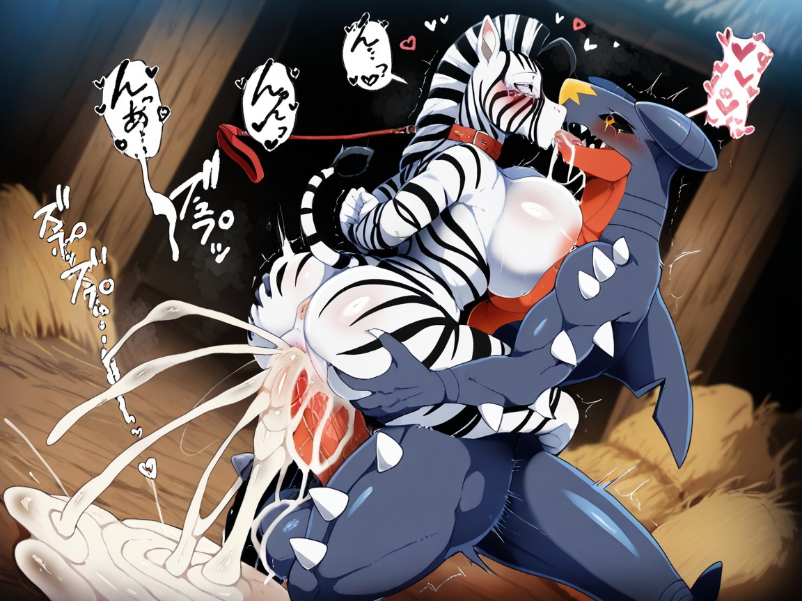 Impact Lines, Arms Tied Behind Back, Fuck Harder Furry IA