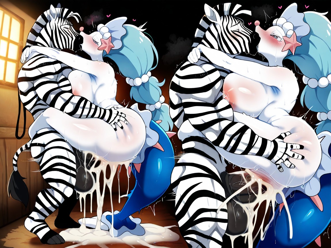 Nude, Cum Flooding, Movement Lines 퍼리 AI 포르노