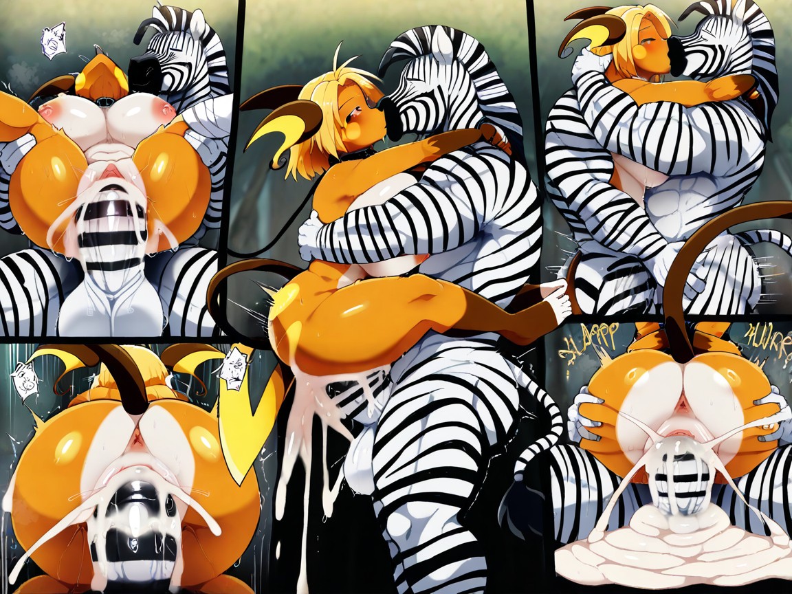 Head Back, Trembling, Vaginal Pentration Furry IA