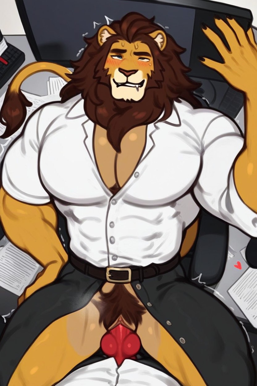 Undone Buttons, Musk, Trembling Furry IA
