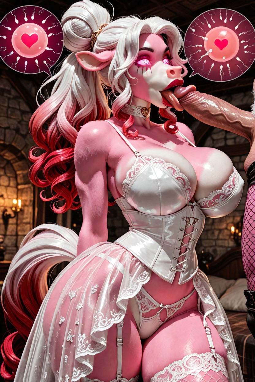 Modelando, Ojos Rosas, Pueblo Europeo Furry IA