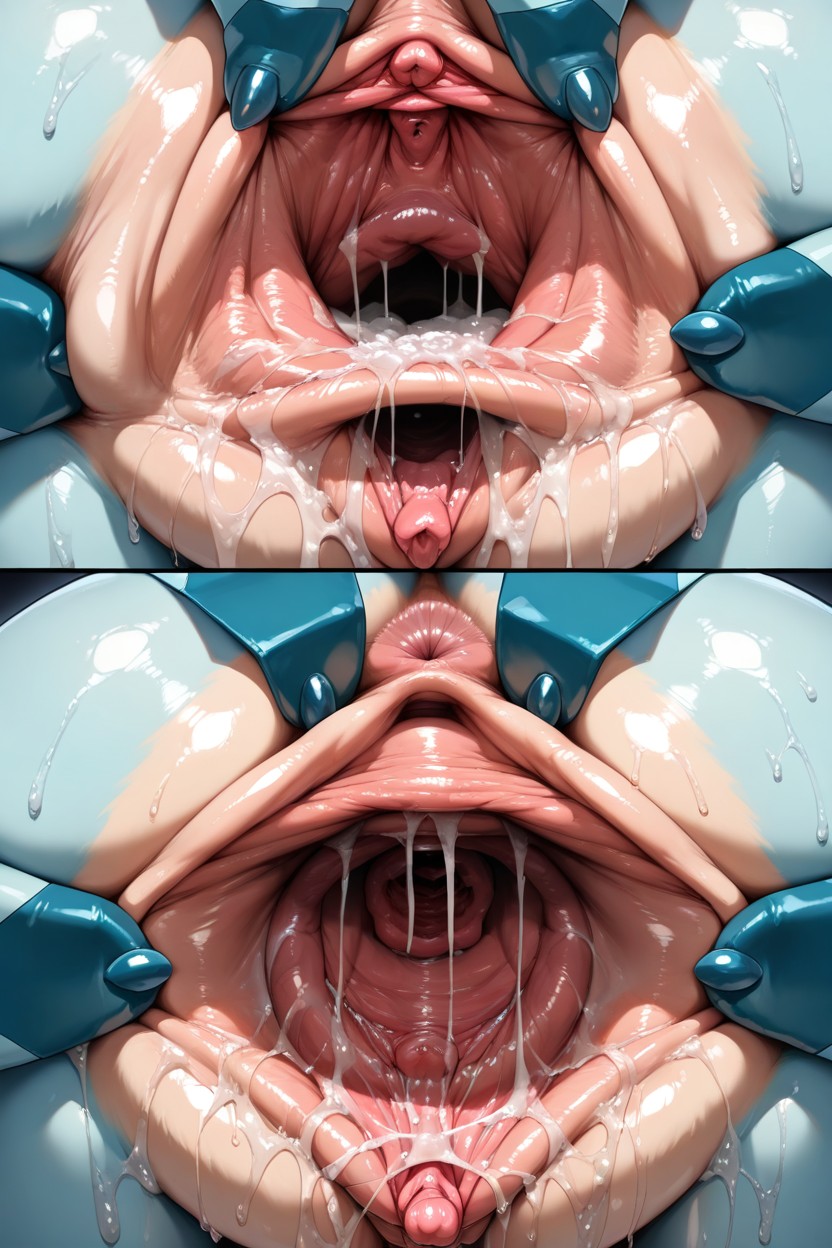 Extreme Detailed Pussy, 超大阴部, 泡泡屁股 AI獸人黃片