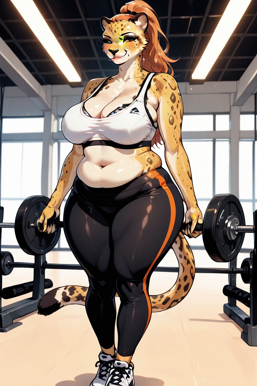 Intricate Detail, Milf, Brown Eyes AI兽人黄片