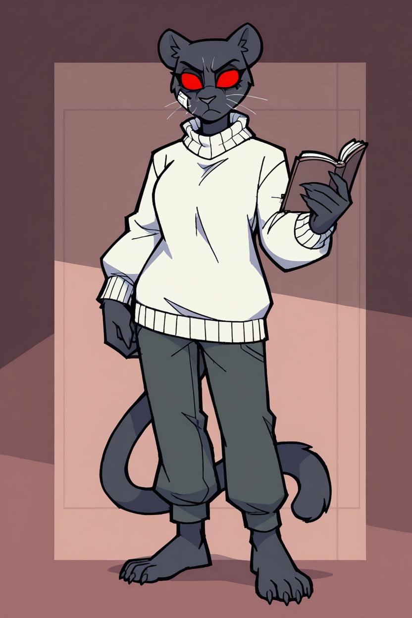Vanripper Style, Adult Character, Detailed Shading AI兽人黄片