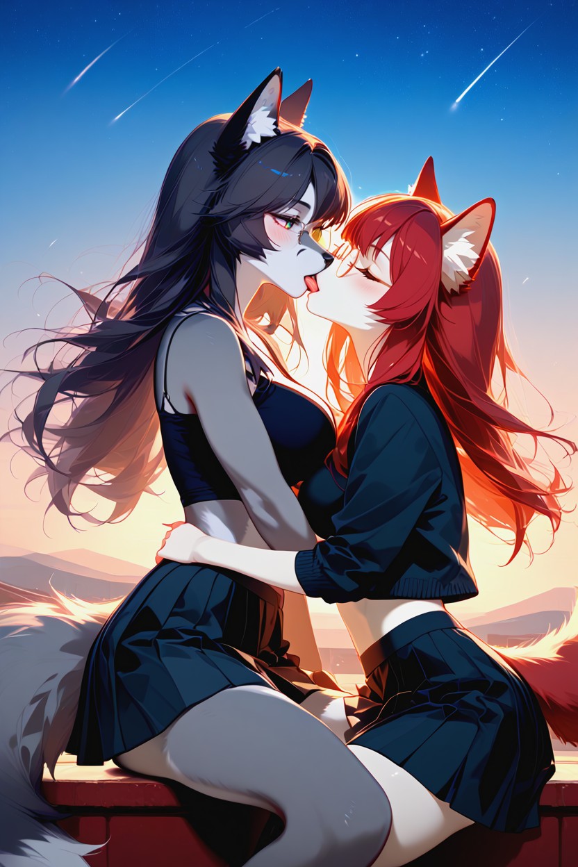 Duo, Sport Shoes, Goth AI獸人黃片