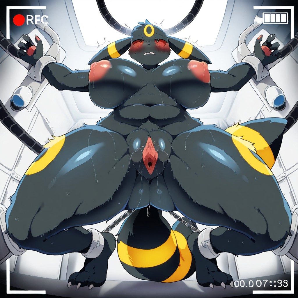 Lab, +, Umbreon Pokemon AI獸人黃片