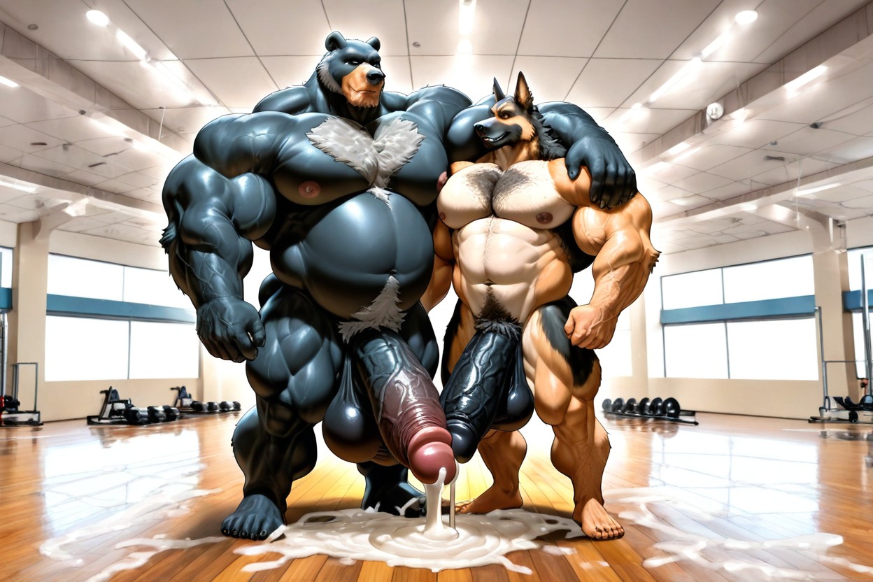 Impossibly Girthy Macro Penis, Extreme Macro Penis Definition, Impossibly Large Macro Penis Furry AI Porn