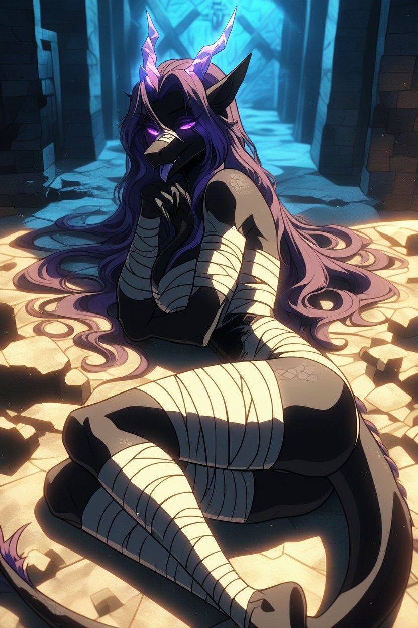 Claws, Lightweight Clothing, Wrapped Arms AI獸人黃片