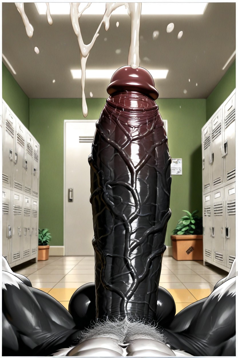 Extremely Thick Macro Penis, Penis Focus, Gigantic Oversized Macro Penis AI兽人黄片