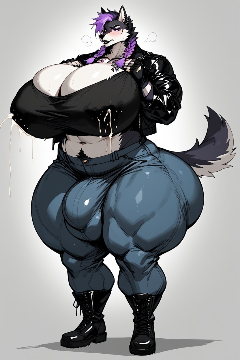 Lactation, Ass Bigger Then Torso, Sweaty AI兽人黄片