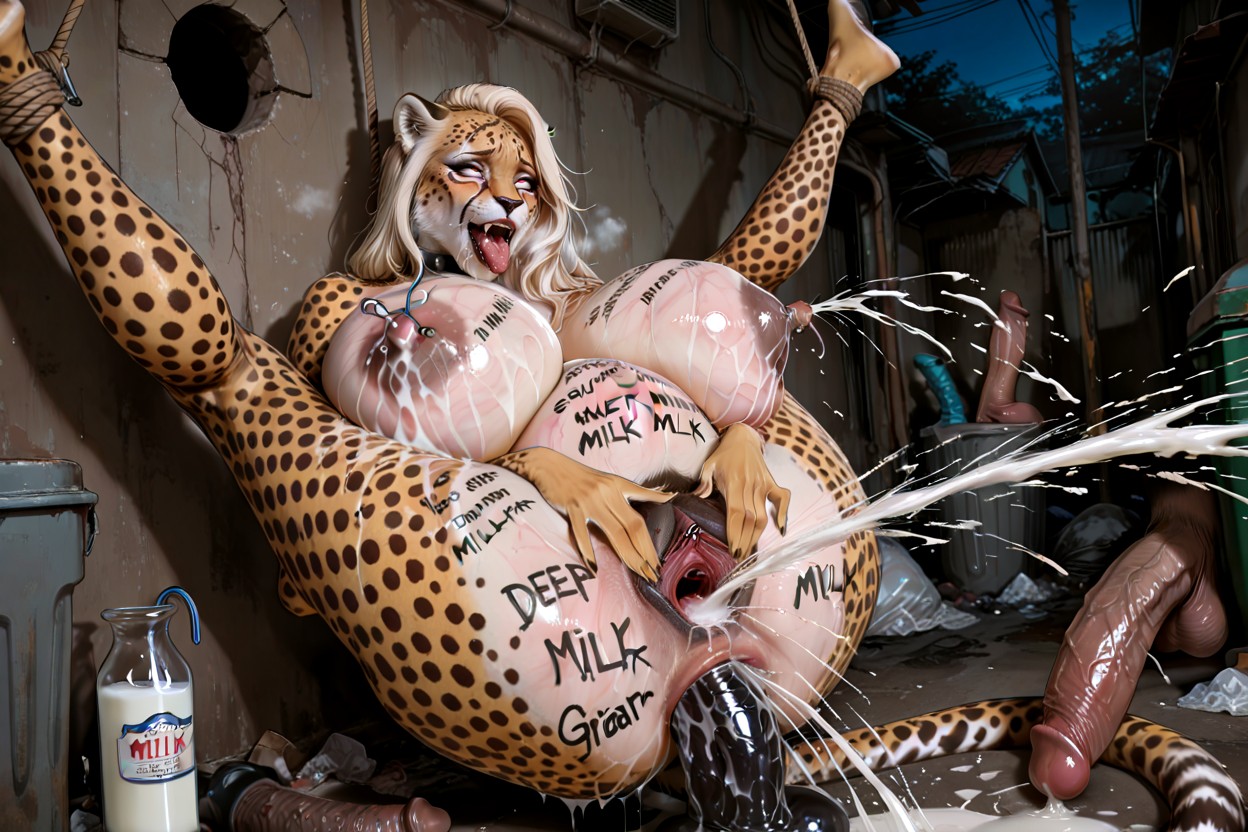 Heavy Breathing, Labia Clamps, Dark Pussy AI獸人黃片