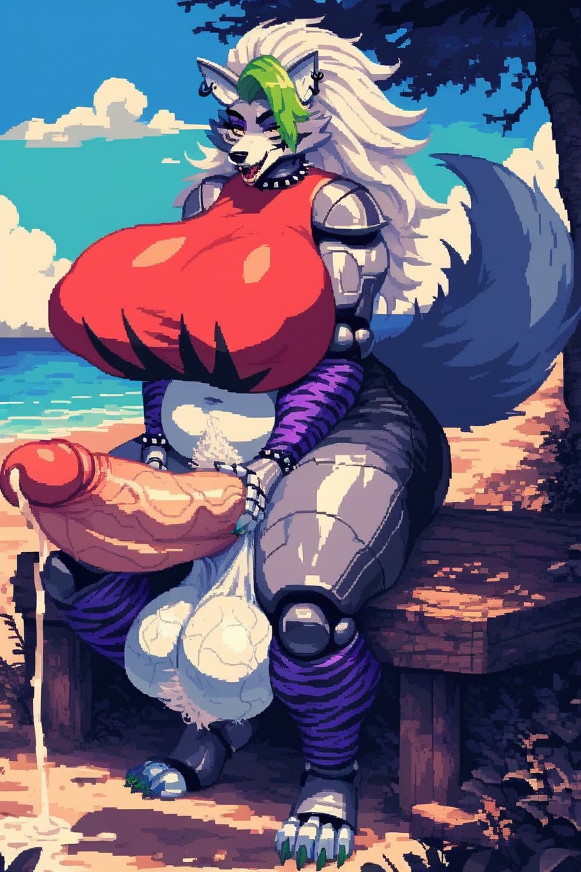 Gigantic Breasts, Amazon Position, Ejaculating With A Penis Furry AI Porn