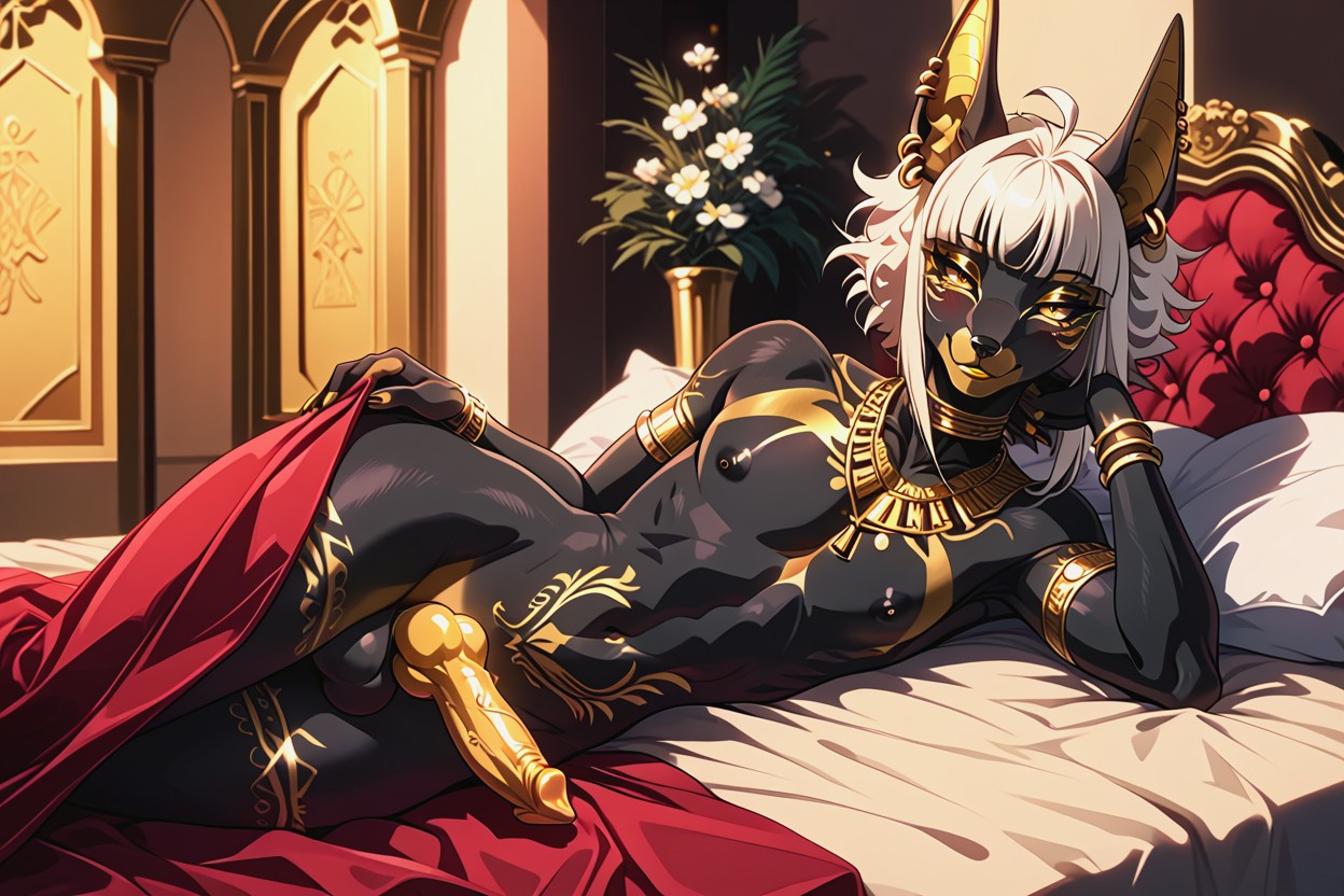 Bedroom, 18+, Morning ファーリーAIポルノ