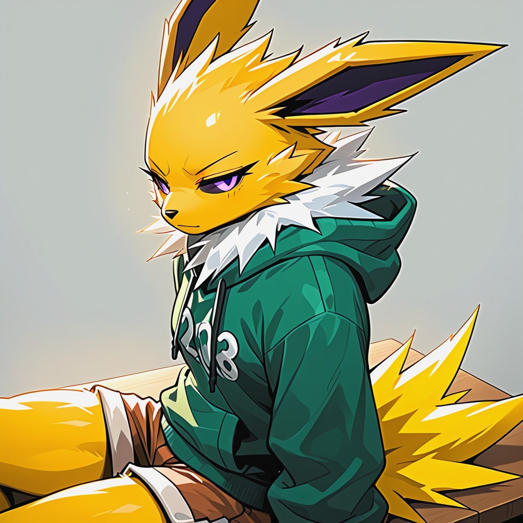 Gay Jolteon, Wibe Eyes, 單人圖 AI獸人黃片