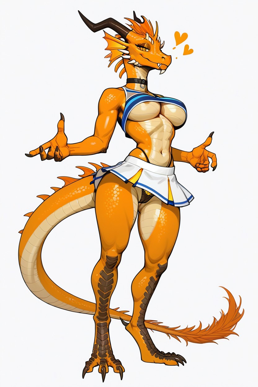 Long Pronounced Muzzle, Cheek Spines, Sunny Porno IA Furry