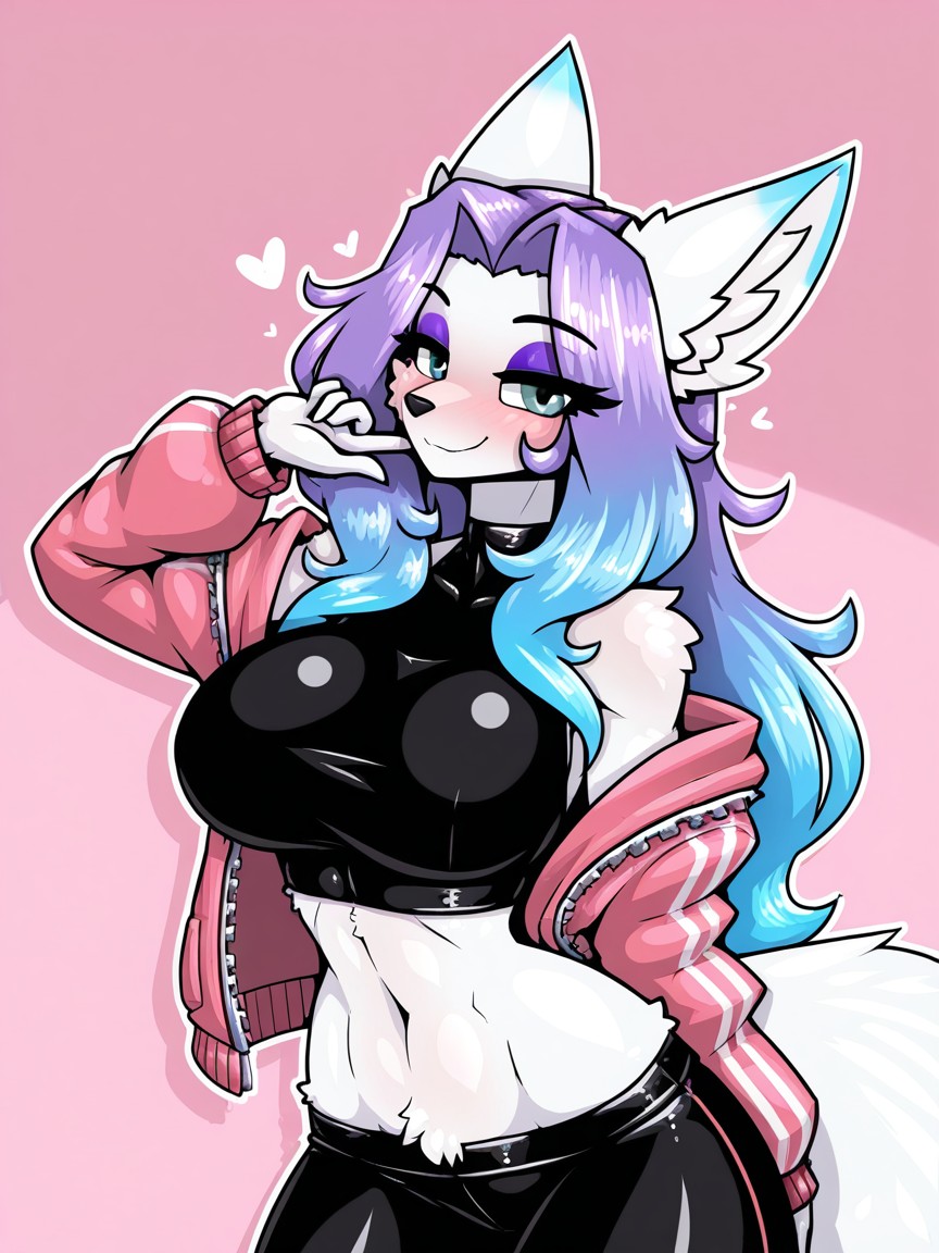 Grey Eyes, Front View, Round Chin Porno IA Furry