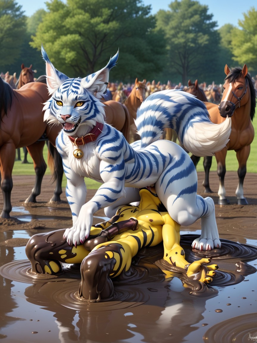 Mud, Mud On Muzzle, Catform AI獸人黃片