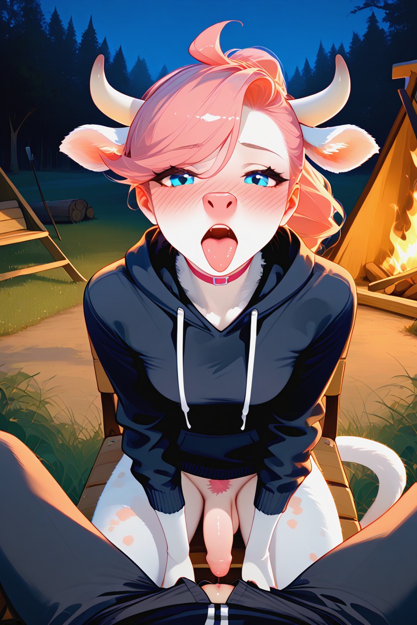 Fard À Joues Intégral, Cow, With Breast Porno IA Furry